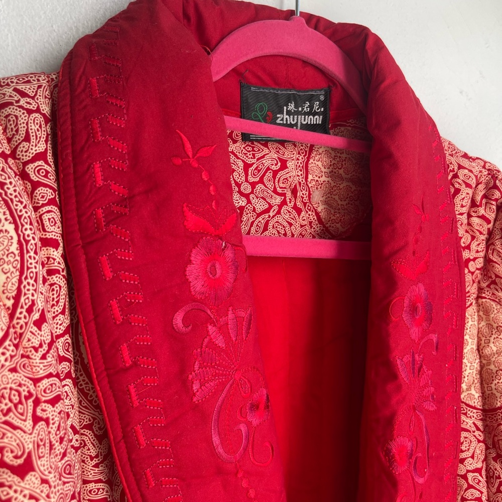 Vintage quilt robe/coat